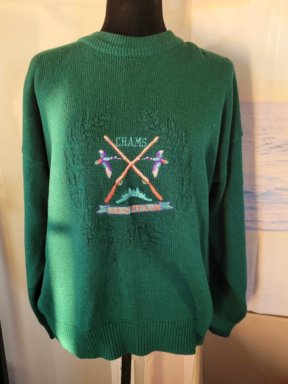 Vintage Chams Sweater ~ Large